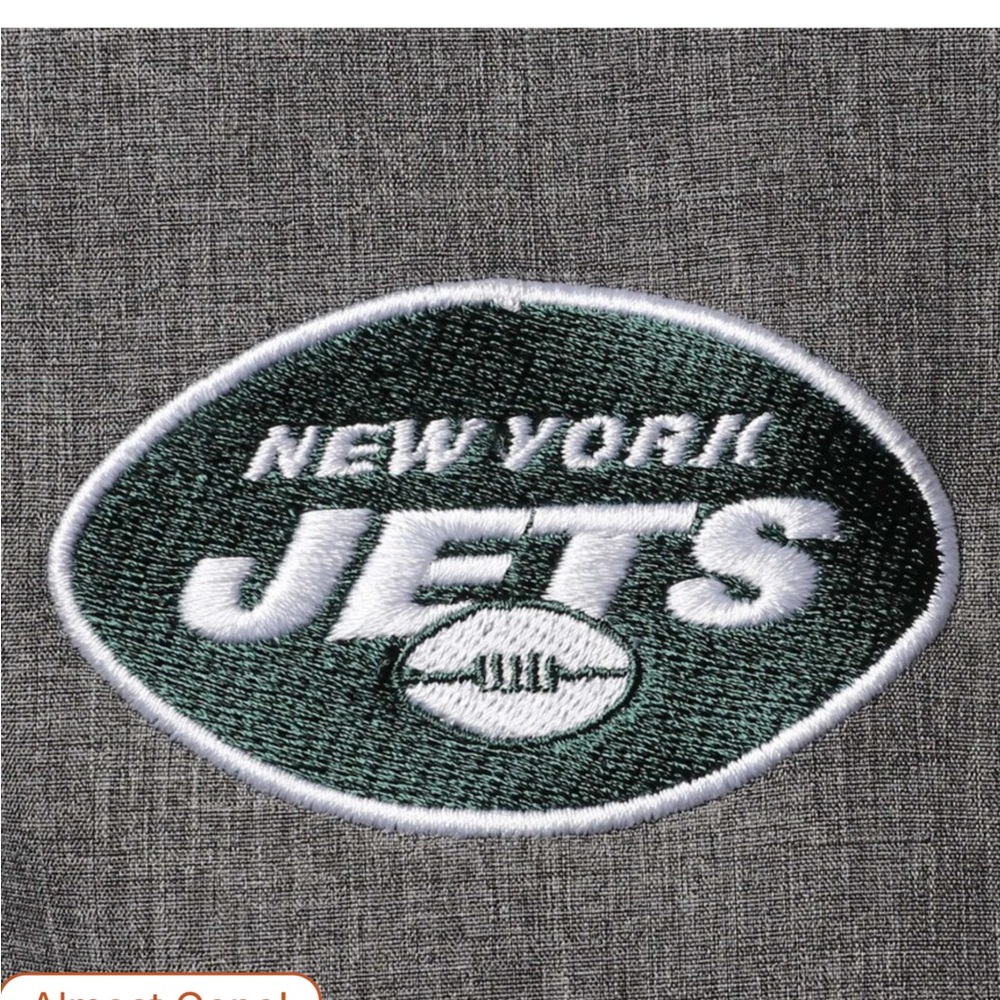 New York Jets Zephyr Soft shell full zip jacket by Dunbrooke Size Small New - Picture 3 of 16